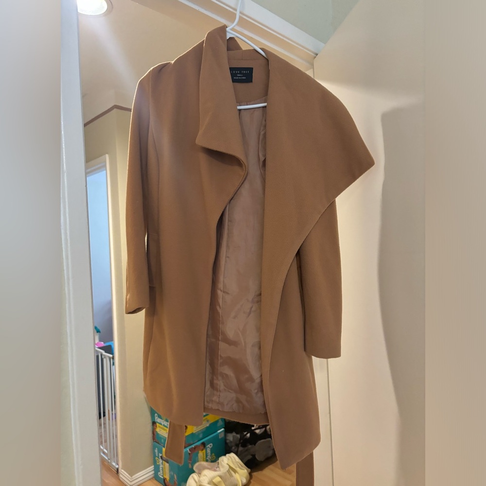 tan coat